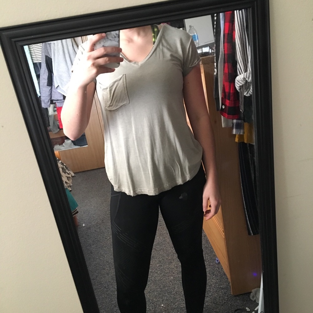 V-neck shirt